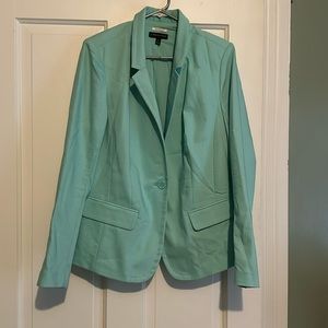 Mint green blazer